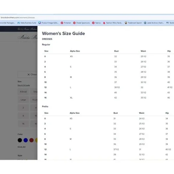 NWT BROOKS BROTHERS Grey Spirit Tartan Gingham LongSleeve Midi Shirtdress Sz 14P - Picture 10 of 10